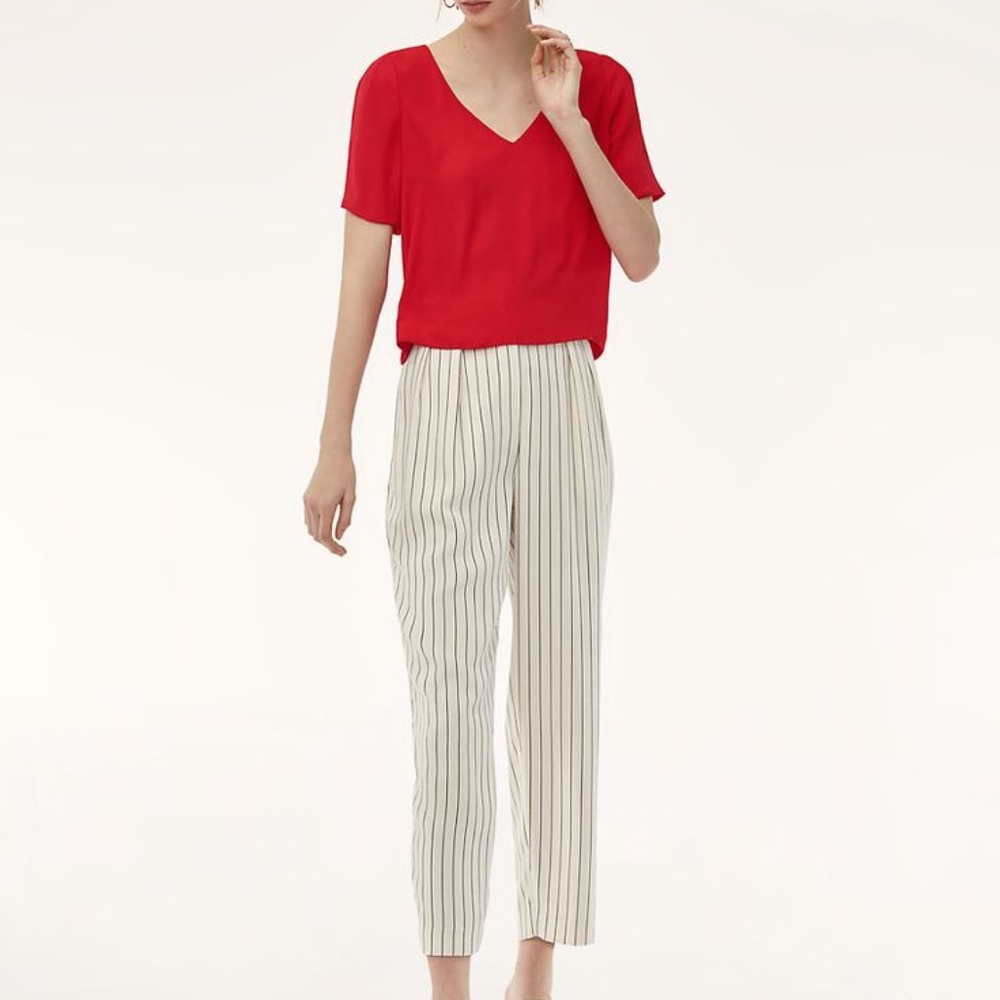 Red Babaton Randy Blouse - Picture 2 of 2